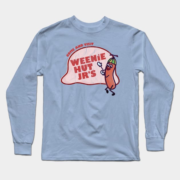 Weenie Hut Jr's logo - old and washed Long Sleeve T-Shirt by tamir2503